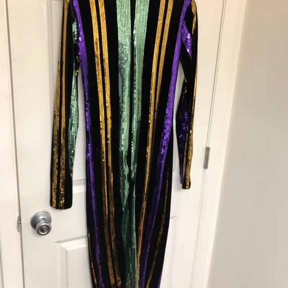Zara sequin long sleeve dress - Picture 2 of 3